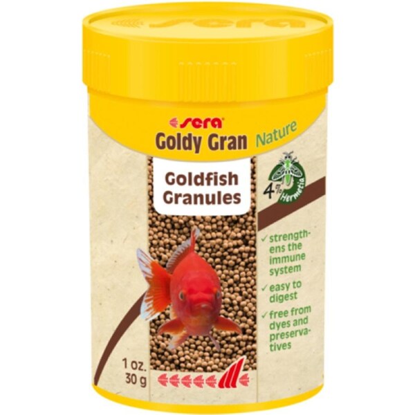 Sera Goldy Gran Nature Goldfish Granules Food - 30g (00861)