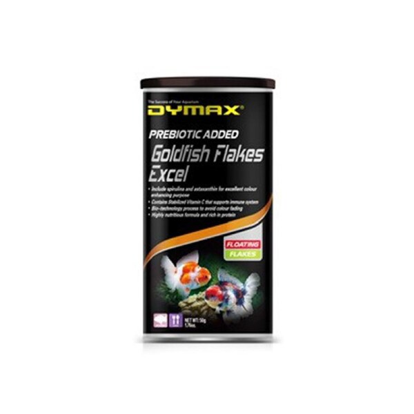 Dymax Goldfish Excel Floating Flakes 50g (DM560)