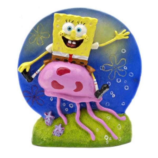 Penn-Plax SpongeBob Squarepants on Jellyfish Large (SBR14)
