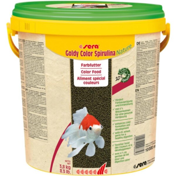 Sera Goldy Colour Spirulina Food - 3.8Kg (00884)
