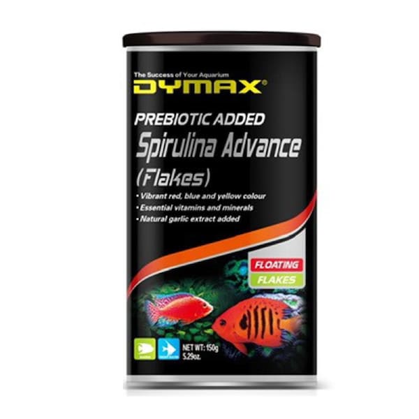 Dymax Spirulina Advance Floating Flakes 150g (DM546)