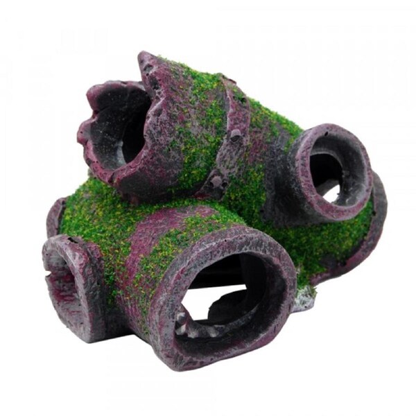 Bioscape Moss Water Pipes Ornament 11x8cm (BIS360)
