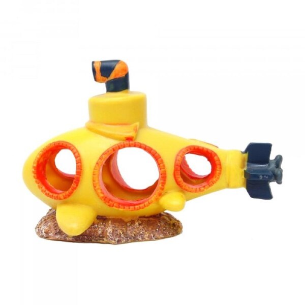 Bioscape Fantasy Yellow Submarine Ornament 15x11cm (BIS405)
