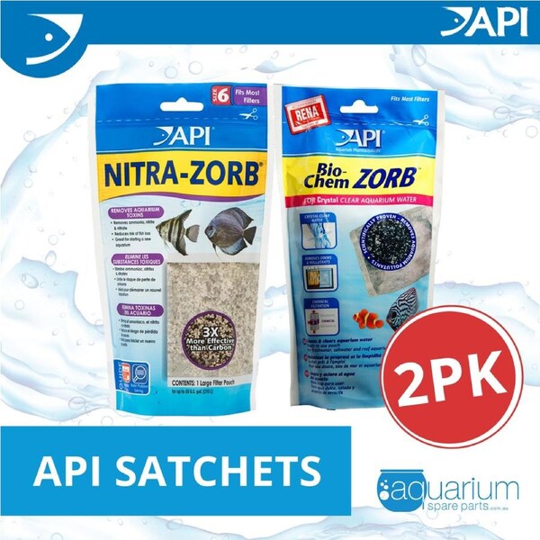 API Bio Chem Zorb & Nitra Zorb Kit (2 pack)