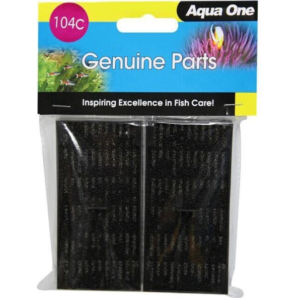 Aqua One EcoStyle 32/37 Carbon Cartridge (2pk) 104c (25104c)