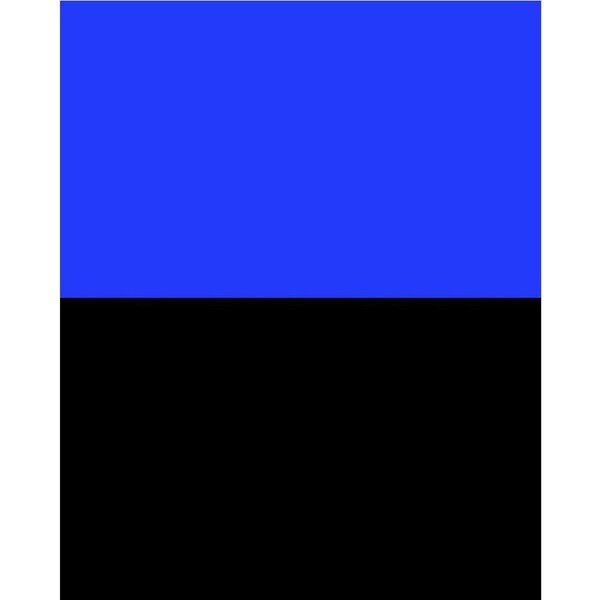Aqua One Background 61x120cm Blue Black #1 (29512)