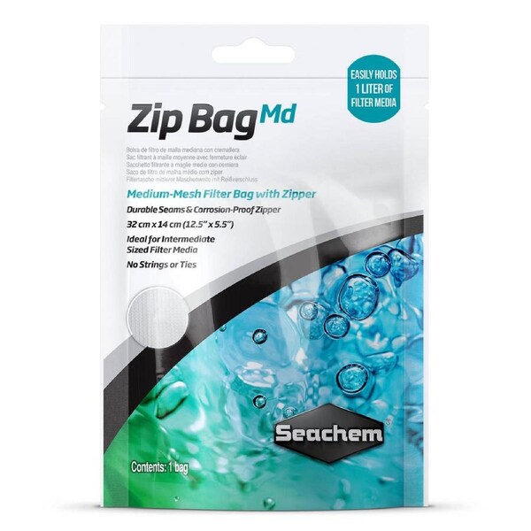 Seachem Zip Bag Medium 32x14cm (SC1521)