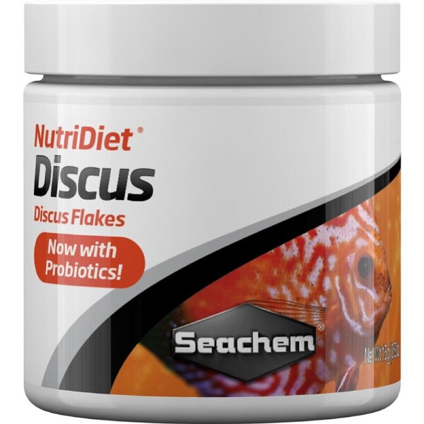 Seachem NutriDiet Discus Flakes w/ Probiotics 15g (SC1131)
