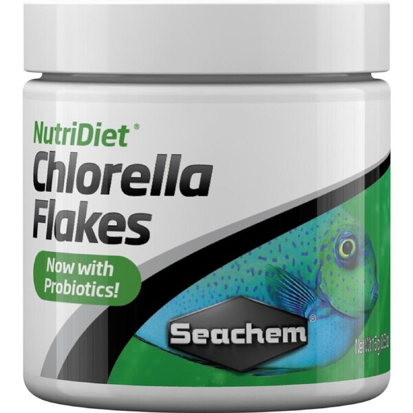 Seachem NutriDiet Chlorella Flakes w/ Probiotics 15g (SC1111)