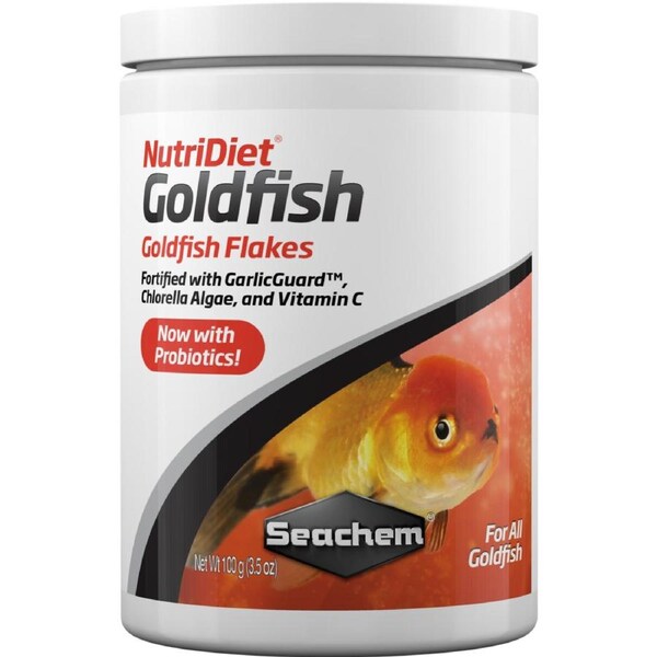 Seachem NutriDiet Goldfish Flakes w/ Probiotics 100g (SC1064)