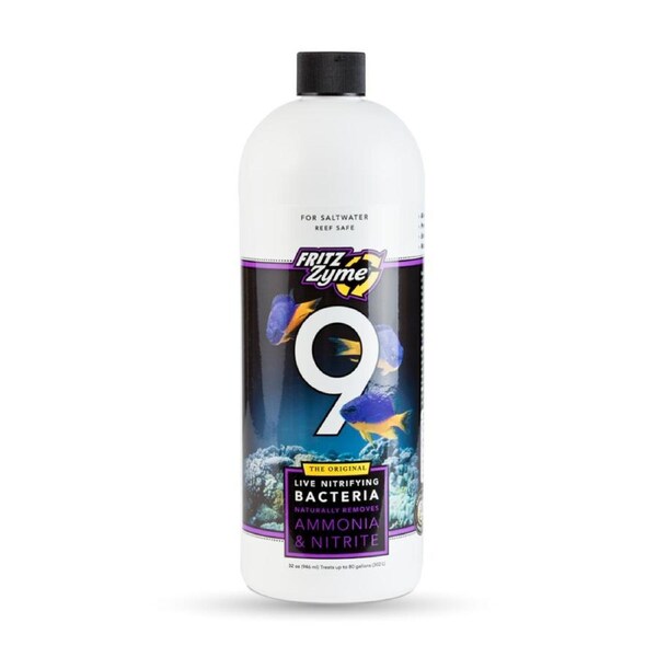 FritzZyme 9 Saltwater Nitrifying Bacteria 946ml/32oz (FR80205)