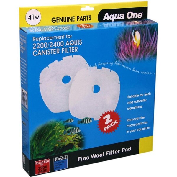 Aqua One Nautilus 2700 & Aquis Advance 2200/2400 Wool Pad 41w (25041w)