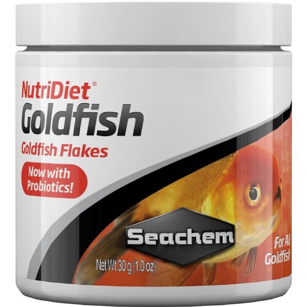 Seachem NutriDiet Goldfish Flakes w/ Probiotics 30g (SC1062)