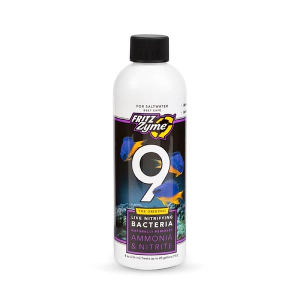 FritzZyme 9 Saltwater Nitrifying Bacteria 236ml/8oz (FR80203)