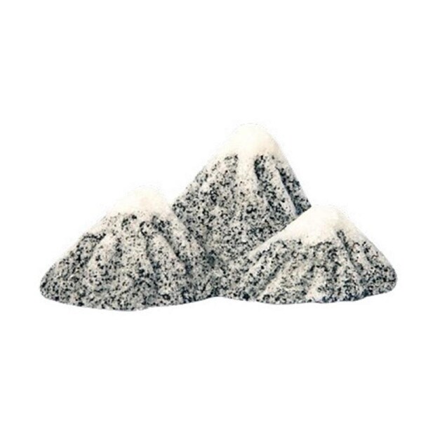 Aqua One Snow Topped Mountains Ornament Small 17x8.5x7.5cm (37093)