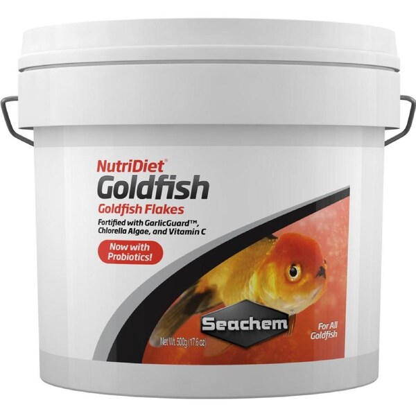 Seachem NutriDiet Goldfish Flakes w/ Probiotics 500g (SC1065)