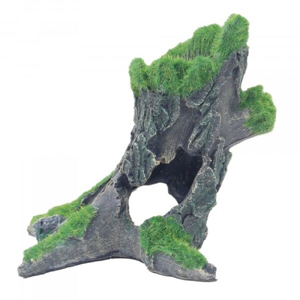 Bioscape Moss Leaning Tree Trunk 16x15x10cm (BIS384)