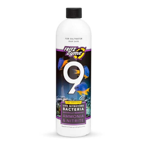 FritzZyme 9 Saltwater Nitrifying Bacteria 473ml/16oz (FR80204)