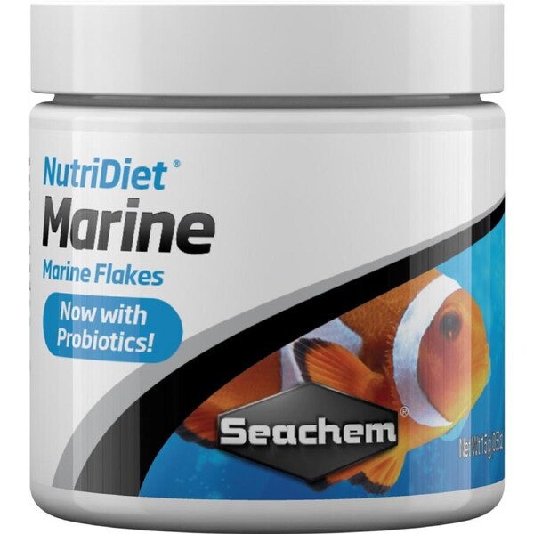 Seachem NutriDiet Marine Flakes w/ Probiotics 15g (SC1091)