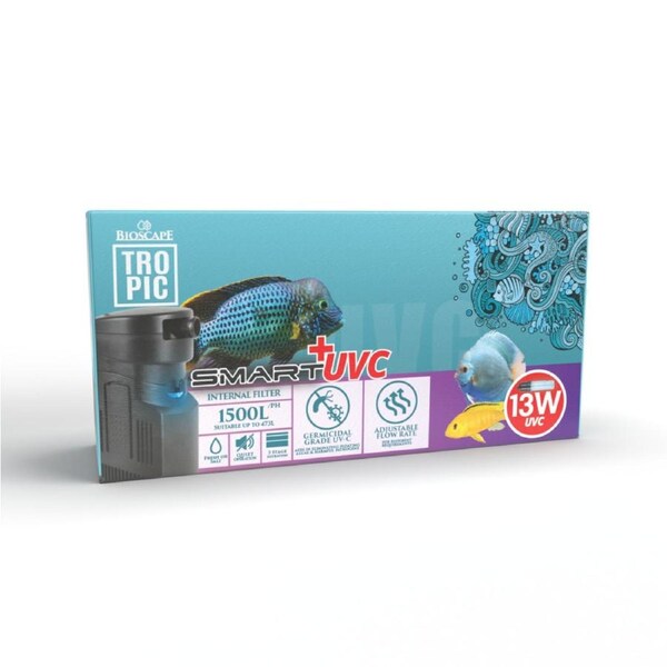 Bioscape Smart +UVC 13w Internal Filter 800lph (SIF09)