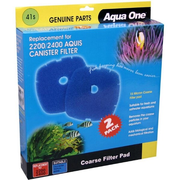 Aqua One Nautilus 2700 & Aquis Advance 2200/2400 15ppi Sponge 41s (25041s)