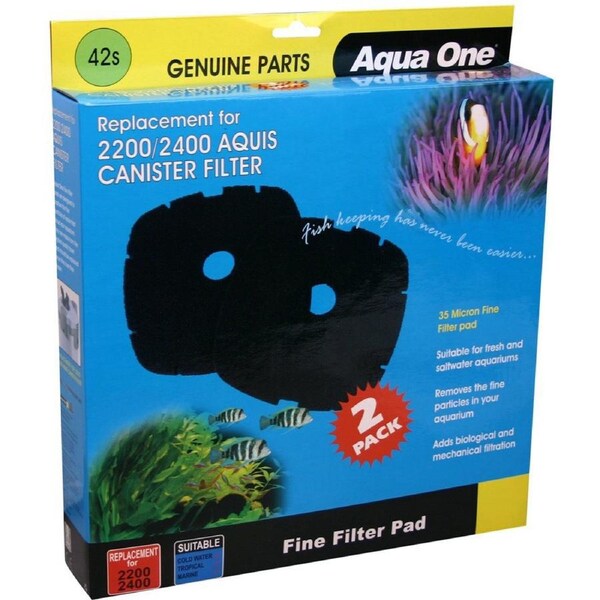 Aqua One Nautilus 2700 & Aquis Advance 2200/2400 35ppi Sponge 42s (25042s)
