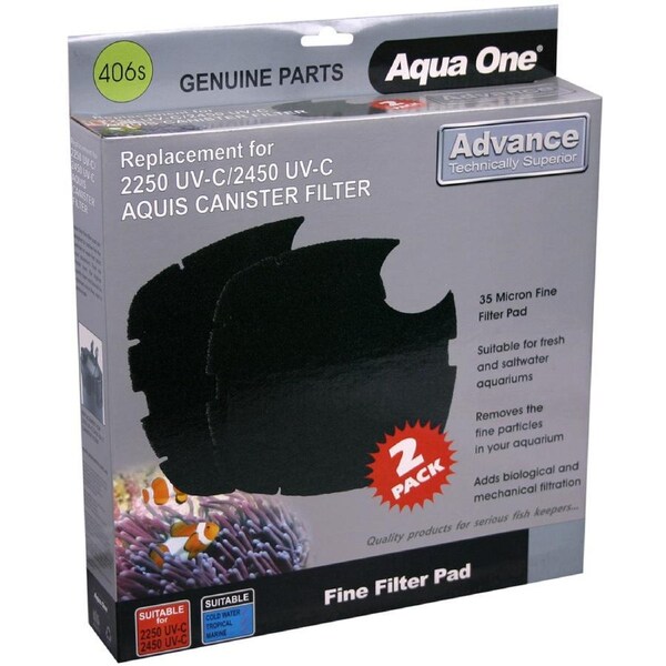 Aqua One Nautilus 2700UV & Aquis Advance 2250/2450UV 35ppi Sponge 406s