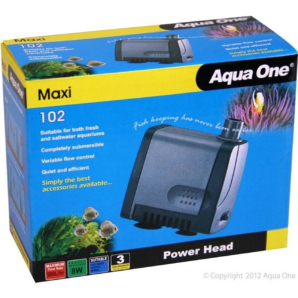 Aqua One Maxi 102 Powerhead & AquaNano 40 Powerhead 500L/hr (11322)