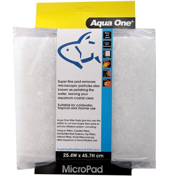 Aqua One Micro Pad - Self Cut Filter Pad (10447)