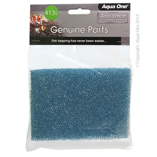 Aqua One MariSys Overflow Box Blue Sponge 413s (25413s)