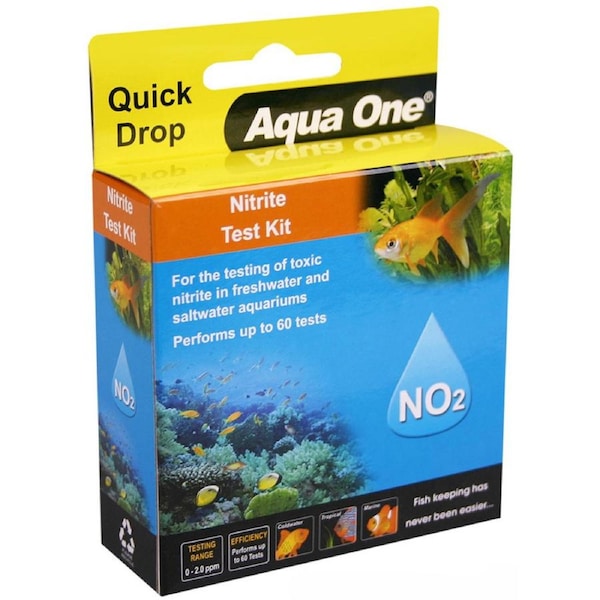 Aqua One Quick Drop Test Kit - Nitrite NO2 (92054)