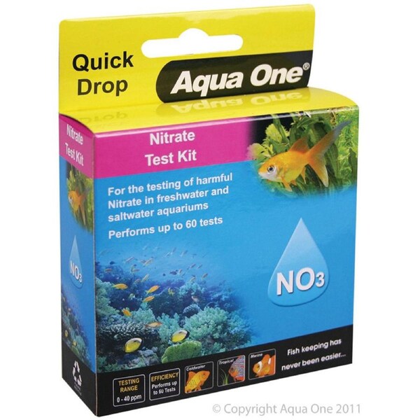 Aqua One Quick Drop Test Kit - Nitrate NO3 (92055)