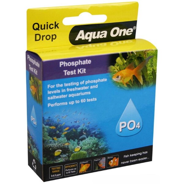 Aqua One Quick Drop Test Kit - Phosphate PO4 (92056)