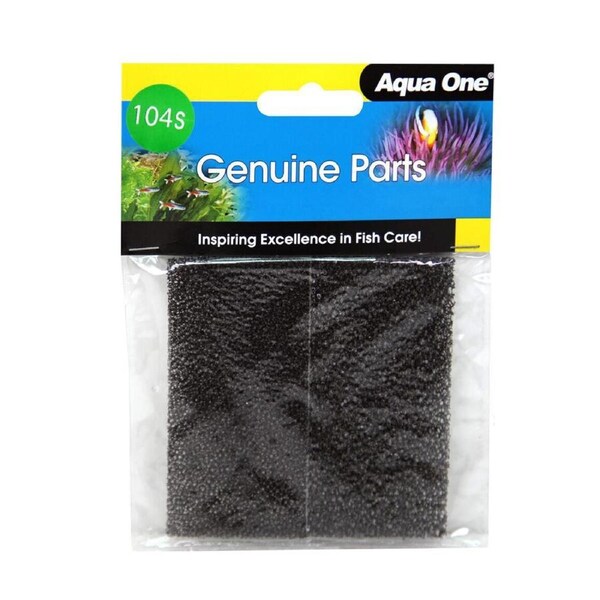 Aqua One EcoStyle 32/37 Sponge (2pk) 104s (25104s)