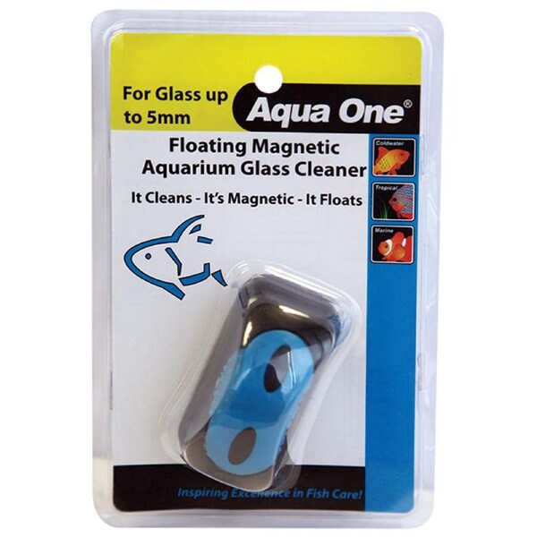 Aqua One Floating Magnet Glass Cleaner (Sml) (10100)