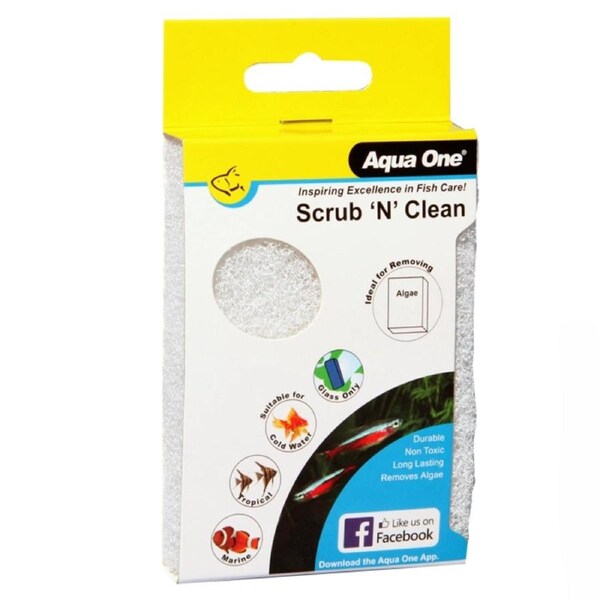 Aqua One Scrub n Clean Algae Pad Fine Sm (23203)