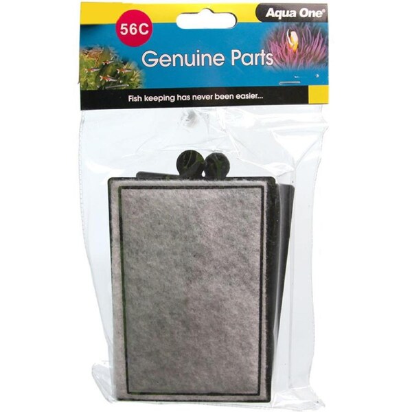 Aqua One ClearView 400 Filter Carbon Cartridge 56c (2pk) (25056c)