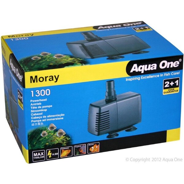 Aqua One Moray 1300 Powerhead 1100L/hr (11352)