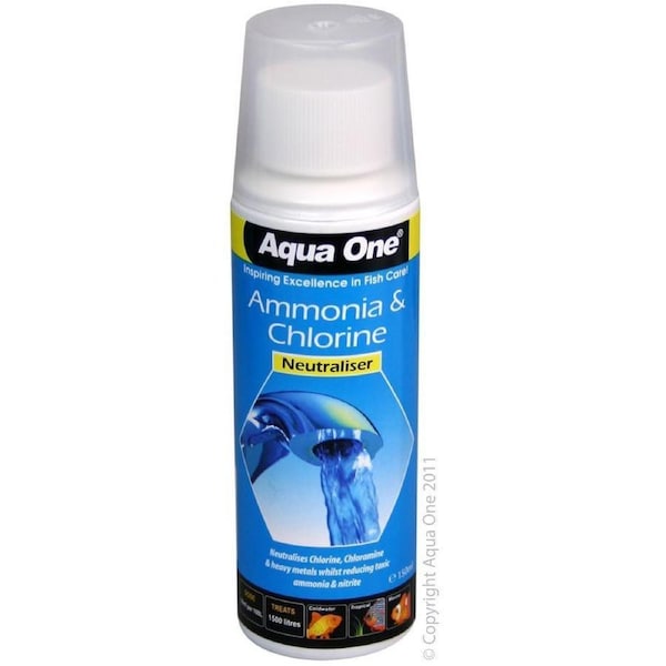 Aqua One Ammonia & Chlorine Neutraliser 150ml (92107)