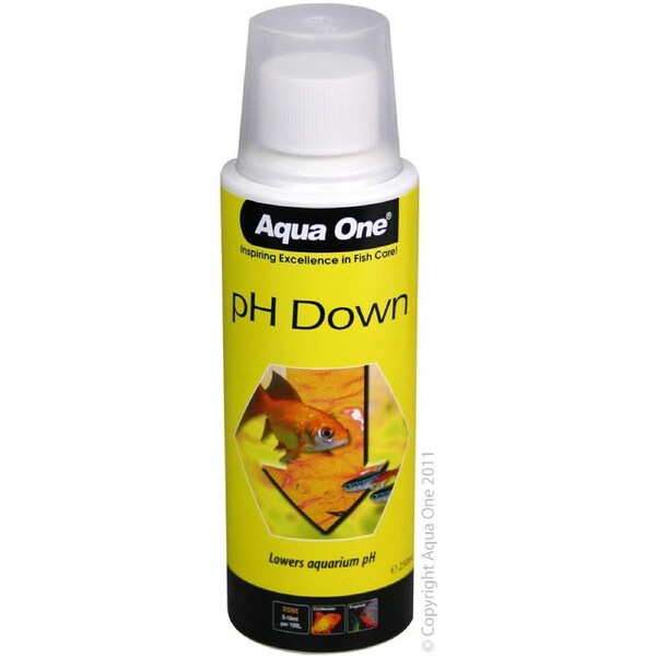 Aqua One pH Down Liquid 250ml (92163)