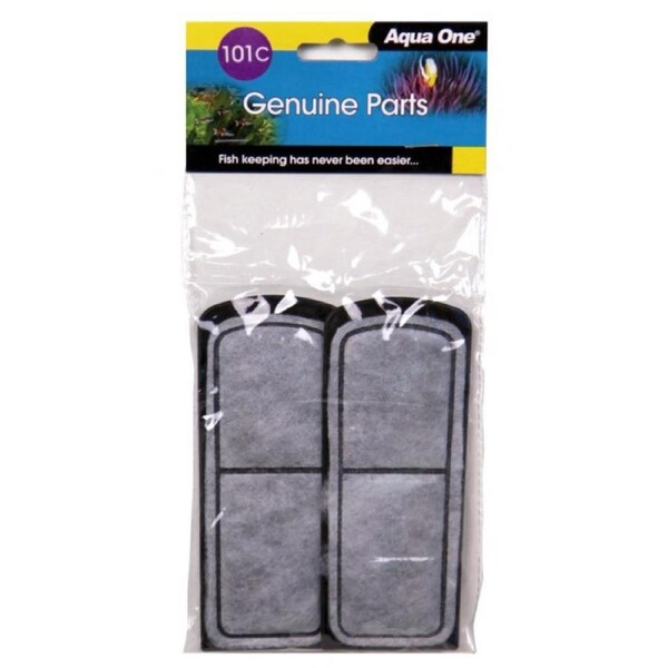 Aqua One Nano Plas 7 Carbon Cartridge (2pk) 101c (25101c)