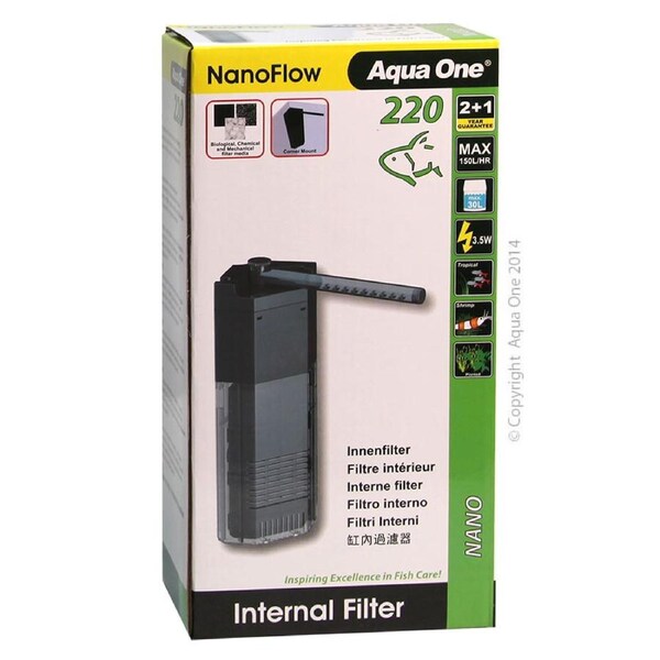 Aqua One NanoFlow 220 Internal Filter (11340)