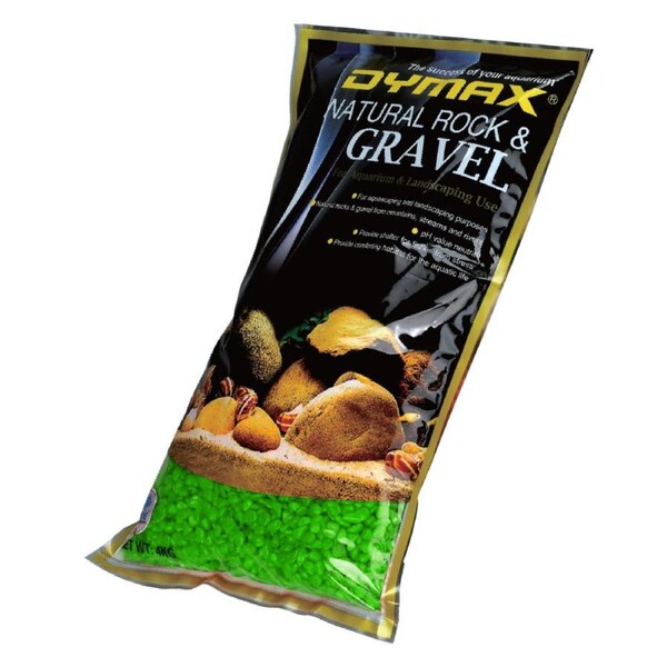 Dymax Coloured Gravel Lime Green 4kg (DM357)