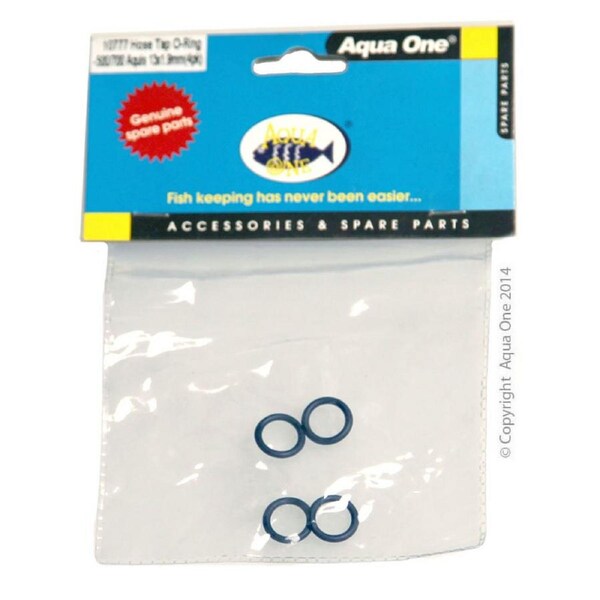 Aqua One Nautilus 600/800 & Ocellaris 850 Hose Tap O-Ring (4pk) (11809)