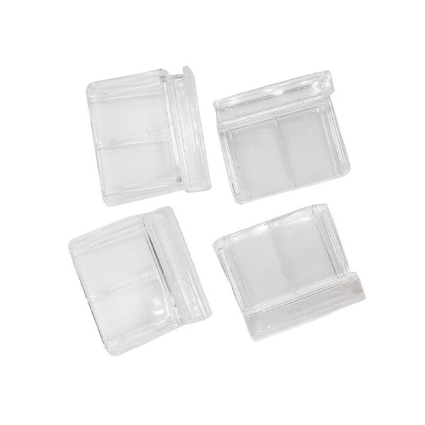 Aqua One Focus 25/36, Betta Oasis & Imagitarium Glass Lid Bracket 4pk (56222-B)