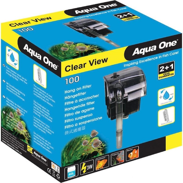 Aqua One ClearView 100 Hang On Filter (11526)