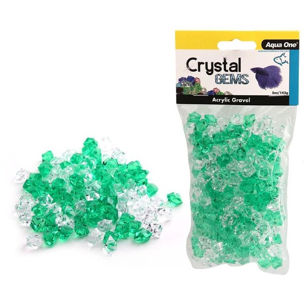 Aqua One Crystal Gems Acrylic Gravel Lucky Charm 145gm (12304)