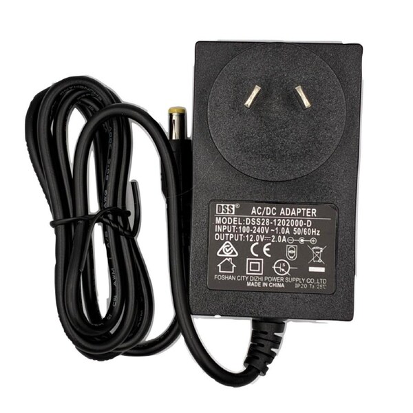 Aqua One EcoGlo 21W TropicGlo 18W Horizon 65 12V 2.0A Transformer (12051)