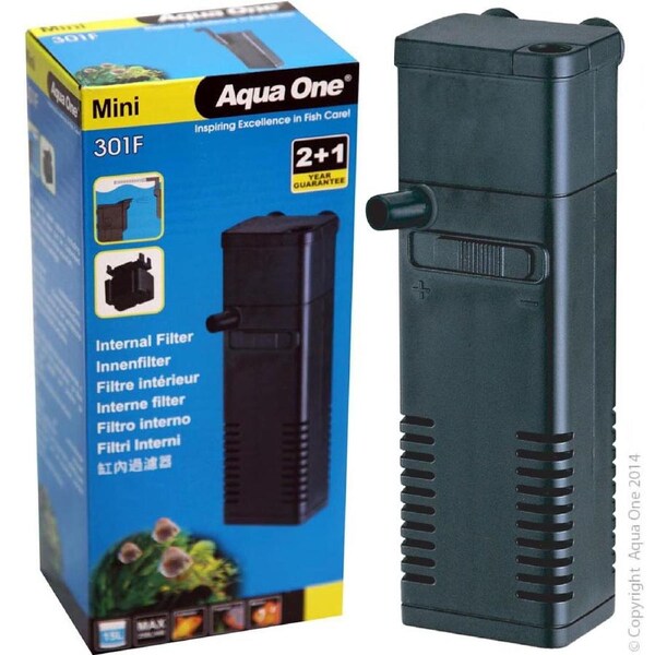 Aqua One Mini 301F Internal Filter - 250LH (11336)