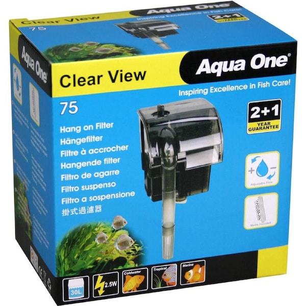 Aqua One ClearView 75 Hang On Filter (29023)